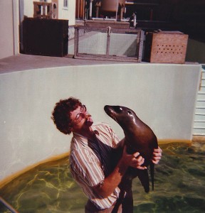 Me with sea lion