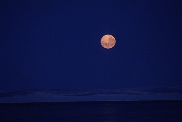 Upside down Moon